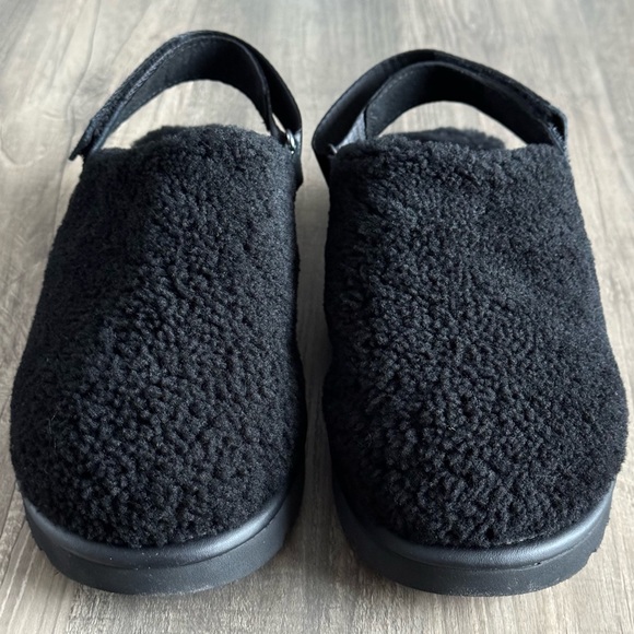 Ugg Lanah Clog Curled Black Size 8 New! - Picture 5 of 16